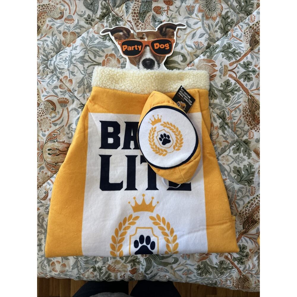 Party Dog Pet Costume Size L/XL Bark Lite New